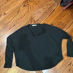 Six Fifty Black Long Sleeve Women's Top